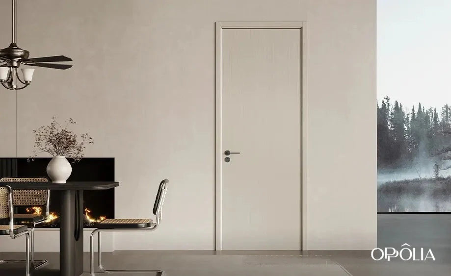White Oak WPC Interior Door - YDM001D – OPPOLIA SG